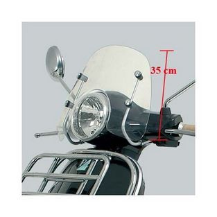 windscherm vespa gt200 / vespa gts piaggio origineel 672901 laag met bevestingsset