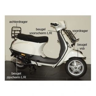 Vespa sprint buddy slot vervangen