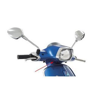 stuurkap onder vespa sprint blauw azzurro 261 / a origineel 1b001231000dq