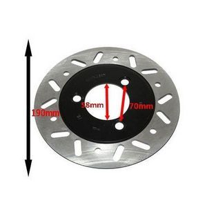 remschijf sym cello / allo / fiddle 2 / jet x / sym orbit 190mm voor origineel 45121-aaa-000