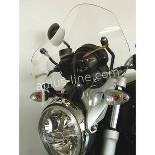 Bmw r1200 r \'06 - \'10 windscherm laag + bevestiging