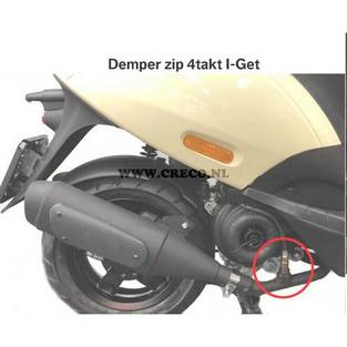 Demper zip 4 takt oval e-pass