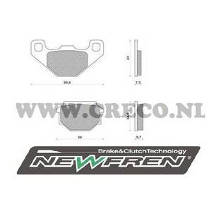 remblokset newfren fd0165 h-tong