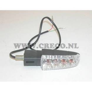 Knipperlicht compleet gpr links voor rechts achter led wit