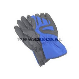 scooter handschoen zwart-blauw xxl