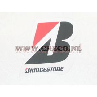 sticker bridgestone embleem 6x7 alleen te bestellen per 10 stuks