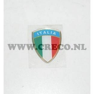 embleem italia groot kymco dink