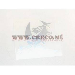 sticker tribal heks chroom alleen te bestellen per 10 stuks