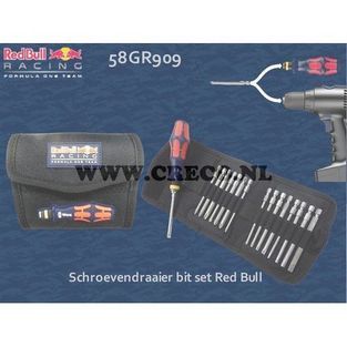 schroevendraaier bit set red bull