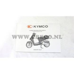 gebruikershand kymco agility 10 12 rs