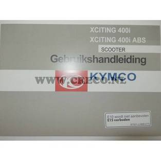 gebruikershandleiding xciting 400i