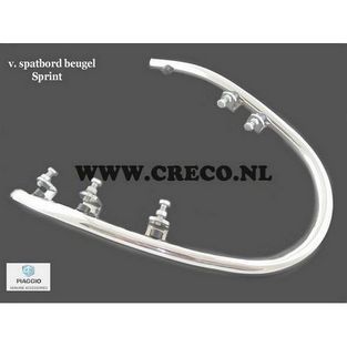 voor spatbord beugel vespa sprint chroom