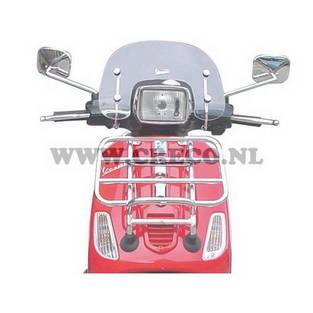 Windscherm Vespa S smoke Laag met bevestigingsset 